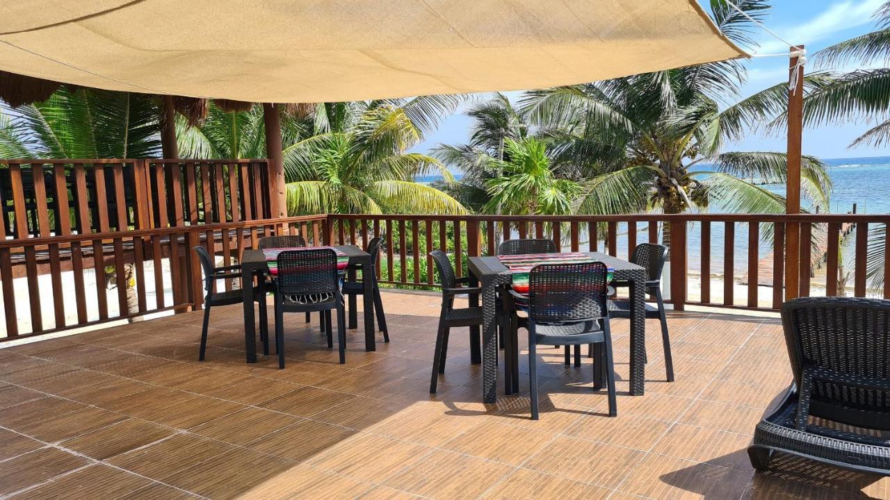 Hotel Machos Mahahual Bagian luar foto